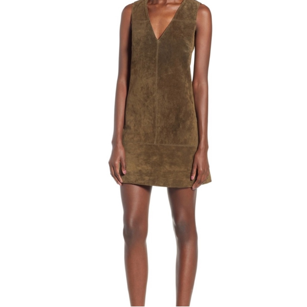 Blank NYC Suede Shift Dress